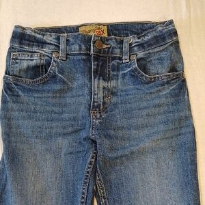 Wrangler Juniors Blue Denim Jeans - Classic Five-Pocket Style